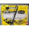 Image 2 : Single Side Metal Display Rack Sign "The New SNAP STRAP" (11-1/2"H x 9"W) (SEE PICS!)