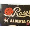 Image 2 : Single Side Cardboard Sign "Roselyn ALBERTA COAL" (17"H x 30"W) (SEE PICS!)