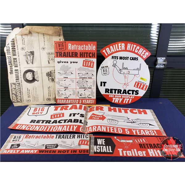 BIG BOY Consumer Advertising Package for Businesses (c. 1950's) (5 Pieces) (SEE PICS!)