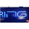 Image 5 : Neon Sign "SEBRING" (10-1/2"H X 50"W) (WORKS!) (SEE PICS!)