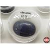 Image 8 : Gems/Stones (7) : Ruby; Sapphire; Emerald (2); Laspis; Turquoise; Zirconia (Consignor Tags on Cases)
