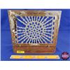 Image 1 : Cast Iron Floor/Wall Grate (11"H x 12-1/2"W x 2-1/2"D) (SEE PICS!)