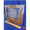 Image 3 : Cast Iron Floor/Wall Grate (11"H x 12-1/2"W x 2-1/2"D) (SEE PICS!)