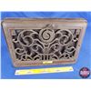 Image 2 : Cast Iron Floor/Wall Grate (10"H x 14"W x 2-1/2"D) (SEE PICS!)