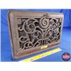 Image 3 : Cast Iron Floor/Wall Grate (10"H x 14"W x 2-1/2"D) (SEE PICS!)