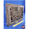 Image 2 : Cast Iron Floor/Wall Grate (13-1/2"H x 16"W x 3-1/4"D) (SEE PICS!)