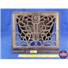 Image 3 : Cast Iron Floor/Wall Grate (13-1/2"H x 16"W x 3-1/4"D) (SEE PICS!)