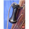 Image 4 : Northern Electric Wood Box Telephone (20-1/2"H x 9-1/4"W x 10"D) (SEE PICS!)