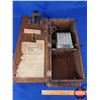 Image 5 : Northern Electric Wood Box Telephone (20-1/2"H x 9-1/4"W x 10"D) (SEE PICS!)