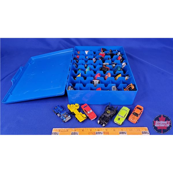Die-Cast Mini Car Collection (48) including Hartoy, Mattel, Ertl & Hot Wheels (1/64 Scale) & Hot Whe