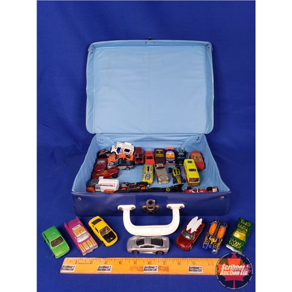 Die-Cast Mini Car Collection (31) : Including Mattel, Minibus, Hot Wheels & Matchbox (1/64 Scale) w/