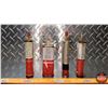 Image 3 : OIL TINS (4) : "3-IN-ONE" (One Partially Full) (5-1/2"H Tallest) (SEE PICS!)