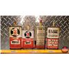 Image 4 : OIL TINS (4) : "3-IN-ONE" (One Partially Full) (5-1/2"H Tallest) (SEE PICS!)