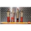 Image 5 : OIL TINS (4) : "3-IN-ONE" (One Partially Full) (5-1/2"H Tallest) (SEE PICS!)