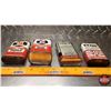 Image 6 : OIL TINS (4) : "3-IN-ONE" (One Partially Full) (5-1/2"H Tallest) (SEE PICS!)