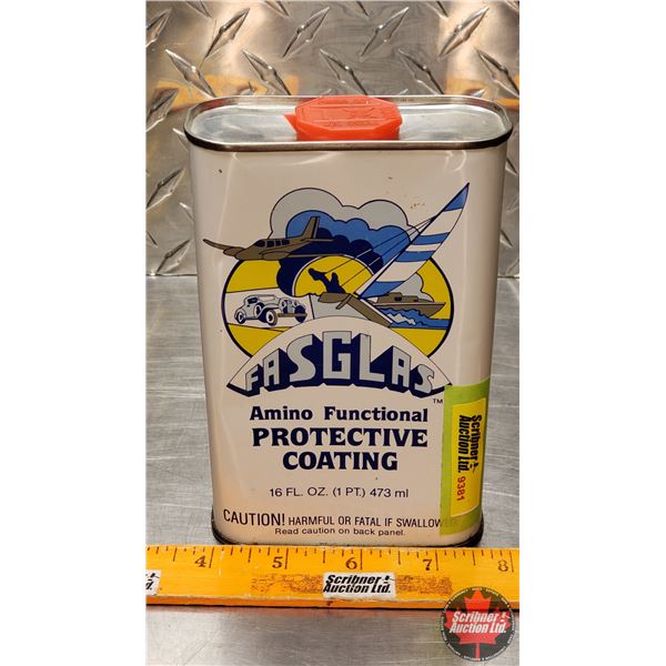 FASGLAS Tin (Full) (6"H x 4"W x 1-3/4"D) (SEE PICS!)