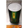 Image 7 : OIL TIN : ESSO Essolube HDX Plus Motor Oil (Full)  (6-1/2"H x 4"Dia) (SEE PICS!)