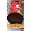 Image 6 : OIL TIN : Shell X-100 Motor Oil (6-1/2"H x 4"Dia) (SEE PICS!)