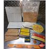 Image 1 : Shell Collector Combo : Water Detectors, Keychain, Speedometer Paper Sleeves, Receipt Book, etc (SEE