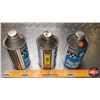 Image 7 : PETROLIANA TIN TRIO (3) : Bowes Seal Fast "Stop-Leak and Sealer" (All Full) (5-1/2"H x 2-1/2"Dia) (S