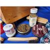 Image 11 : Shoeshine Kit with Contents & 2 Stretchers (Note: One Stretcher marked "Made in Germany") (SEE PICS!