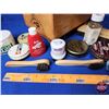 Image 12 : Shoeshine Kit with Contents & 2 Stretchers (Note: One Stretcher marked "Made in Germany") (SEE PICS!