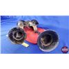 Image 2 : Double Trumpet Car Horn (Not Working - Needs Cleaning) (6"H x 10'W x 22"D) (SEE PICS!)