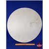 Image 2 : Canadian Broadcasting Corporation Radio Single Sided Hard Plastic Sign (24"Dia) (SEE PICS!)