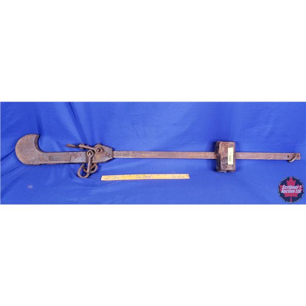 Beam Scale (100lb Cap.) (40"L) (SEE PICS!)