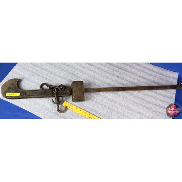 Beam Scale (100lb Cap.) (41"L) (SEE PICS!)
