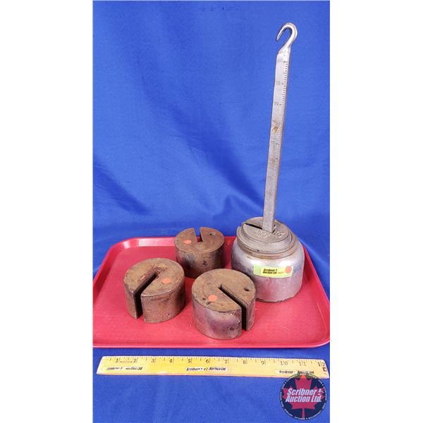 Beam Scale Weights (17"H Tallest) (SEE PICS!)