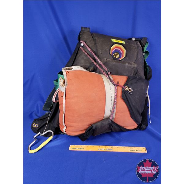 Greene Star Systems Parachute (Airborne Regiment Cpt Deceased) c.1975 (21"H x 15"W x 22"D) (SEE PICS