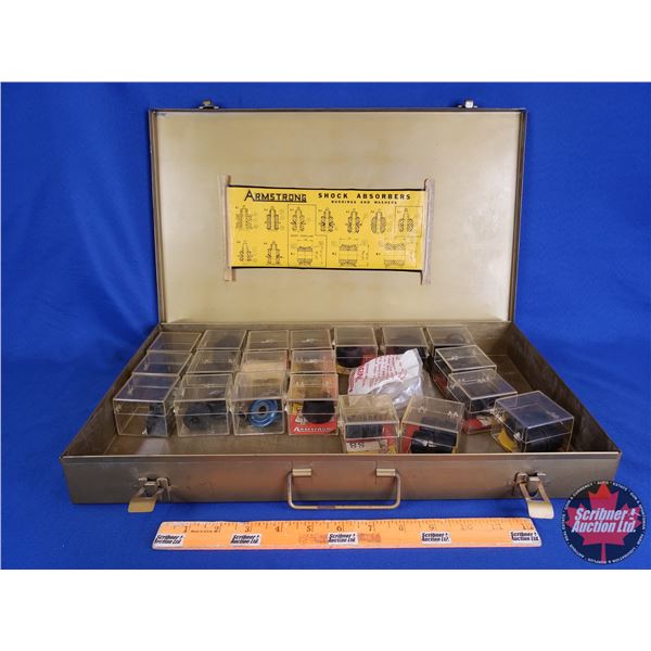 Armstrong Shock Absorber Bushings & Washers Metal Case w/Rubber Bushings (2"H x 19"W x 11"D)