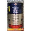 Image 3 : OIL TIN : ESSO Extra Motor Oil (9-1/2"H x 6-1/2"Dia) (SEE PICS!)