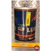 Image 2 : OIL TIN : Mobil Lubrite Motor Oil (6"H x 4"Dia) (SEE PICS!)