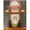 Image 1 : Rare Vintage Texaco Childs Promo Fire Chief Cardboard Hat (6"H x 8"W x 14"D) (SEE PICS!)