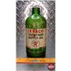 Image 2 : OIL BOTTLE : Texaco Outboard Motor Oil SAE 30 c.1950's (7"H) (SEE PICS!)