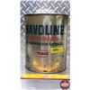 Image 2 : OIL TIN : Texaco Havoline Super Premium All Temperature Motor Oil (8"H x 6-1/2"Dia) (SEE PICS!)