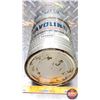 Image 6 : OIL TIN : Texaco Havoline Super Premium All Temperature Motor Oil (8"H x 6-1/2"Dia) (SEE PICS!)