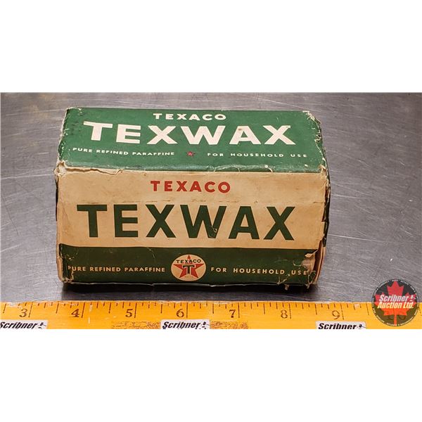 Texaco TEXWAX (for Household Use) (2-1/2"H x 5"W x 2-1/2"D) (SEE PICS!)