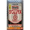 Image 2 : OIL TIN : Texaco Solvex (11"H x 6-1/4"W x 4-1/4"D) (SEE PICS!)