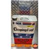 Image 7 : OIL TIN : FINA Camping Fuel (12-1/2"H x 7-1/2"W x 3-1/2"D)