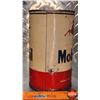 Image 5 : OIL TIN : Mobiloil (Full) (6-1/2"H x 4"Dia) (SEE PICS!)