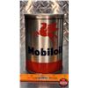 Image 2 : OIL TIN : Mobiloil (5-1/2"H x 4"Dia) (SEE PICS!)