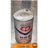 Image 7 : OIL TIN : Pacific 66 HDS Motor Oil ( 6-1/2"H x 4"Dia) (SEE PICS!)