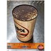 Image 7 : OIL TIN : Veedol Motor Oil (6-3/4"H x 4"Dia) (SEE PICS!)