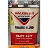 Image 1 : OIL TIN : Wagner Lockheed Brake Fluid (10-1/2"H x 6-1/2"W x 4-1/4"D) (SEE PICS!)