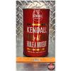 Image 4 : OIL TIN : Kendall Dual Action Motor Oil (Full) ( 6-1/2"H x 4"Dia) (SEE PICS!)