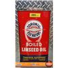 Image 1 : OIL TIN : Toronto Elevators Boiled Linseed Oil (12"H x 6-1/2"W x 4-1/4"D) (SEE PICS!)