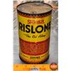 Image 1 : OIL TIN : Shaler Rislone "The Oil Alloy" (6-1/2"H x 4"Dia) (SEE PICS!)